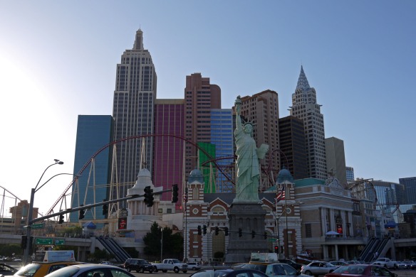 Las Vegas bei Tag: Hotel New York, New York
