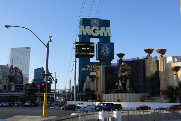 Las Vegas: MGM Grand am Strip
